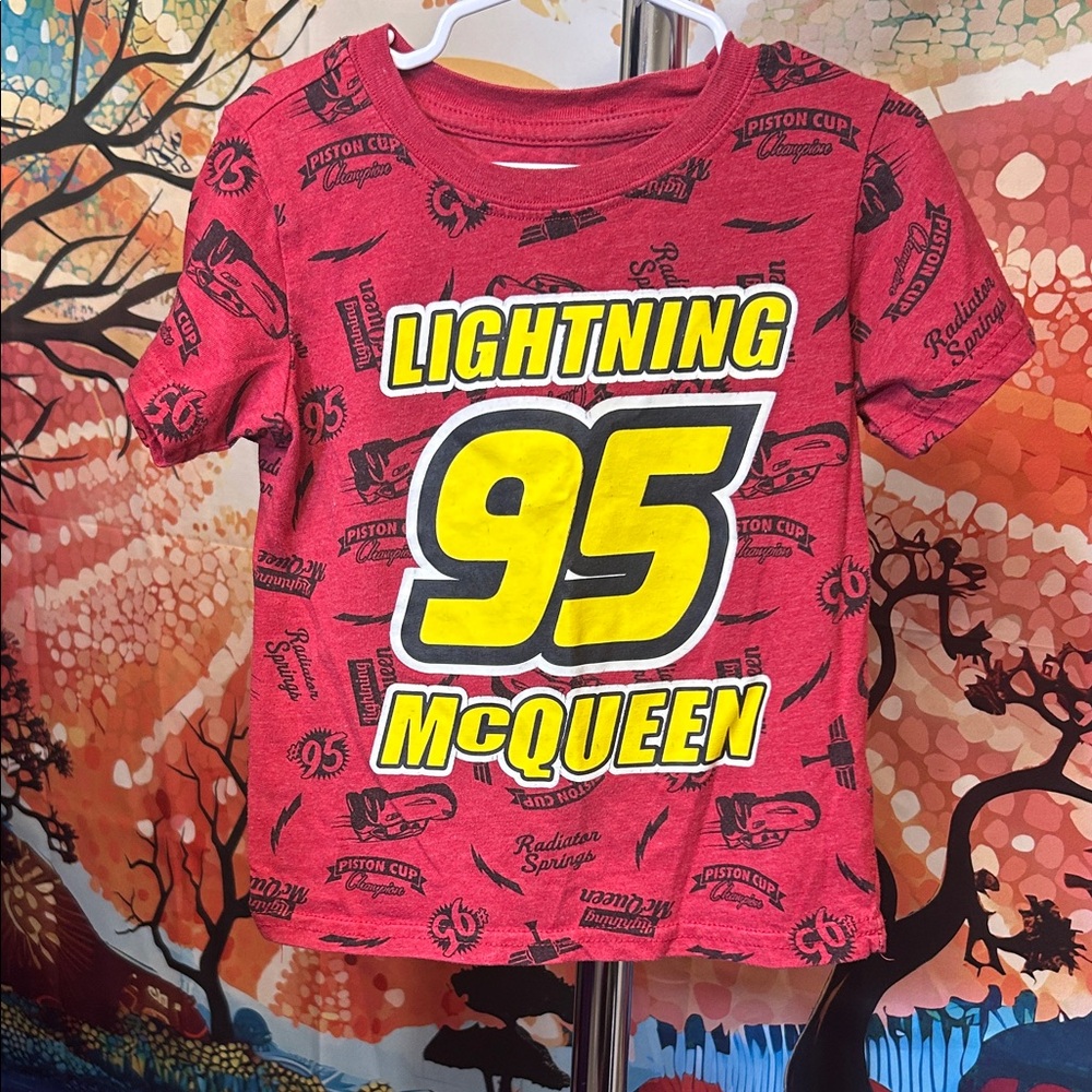Disney Red Lightning McQueen Kids T-Shirt